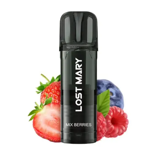[TAPPOPRO-19] CARGA POD VAPER LOST MARY TAPPO MIX BERRIES 20MG (FRUTOS ROJOS)