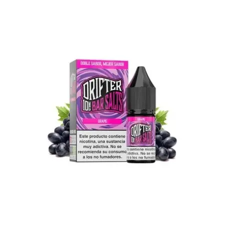 [DRIF-32-10MG] LIQUIDO DRIFTER BAR SALTS GRAPE (UVA) 10MG 10ML