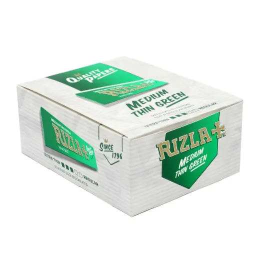 [100031] PAPEL RIZLA VERDE 70MM (50)