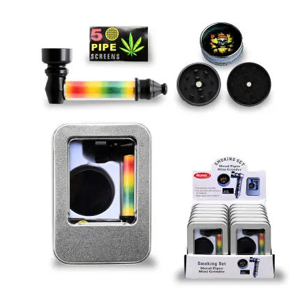 [02.128 13] EXP 12 PIPA + GRINDER + REJILLA ATOMIC BLANKY