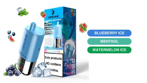 [BIGBLUE] PACK 5 VAPER DESECHABLE LOST MARY BM1000 GRAPE 20MG (UVA)