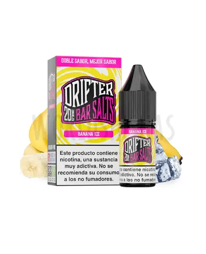 [DRIF-14-20MG] LIQUIDO DRIFTER BAR SALTS BANANA (PLATANO) 20MG 10ML