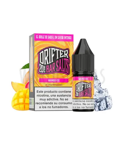 [DRIF-03-20MG] LIQUIDO DRIFTER BAR SALTS MANGO ICE (MANGO) 20MG 10ML