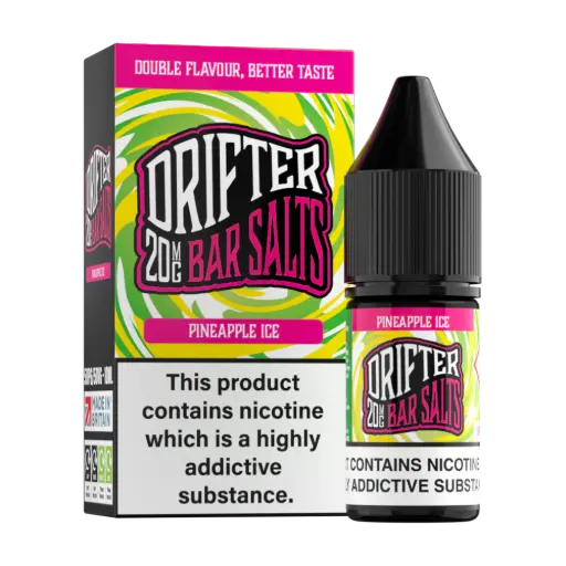 [DRIF-10-20MG] LIQUIDO DRIFTER BAR SALTS PINEAPPLE ICE (PIÑA) 20MG 10ML