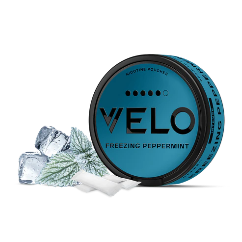 [VELO-02] PACK 5 VELO FREEZING PEPPERMINT  ULTRA 14MG (20) (NIVEL 5)