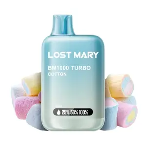 [BM-19] PACK 10 VAPER DESECHABLE LOST MARY BM1000 COTTON 20MG 
